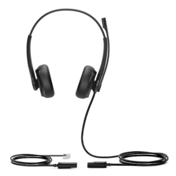 YHS34 Dual Дуо, Проводная, HD звук, QD, RJ9 YHS34 Dual Дуо, Проводная, HD звук, QD, RJ9